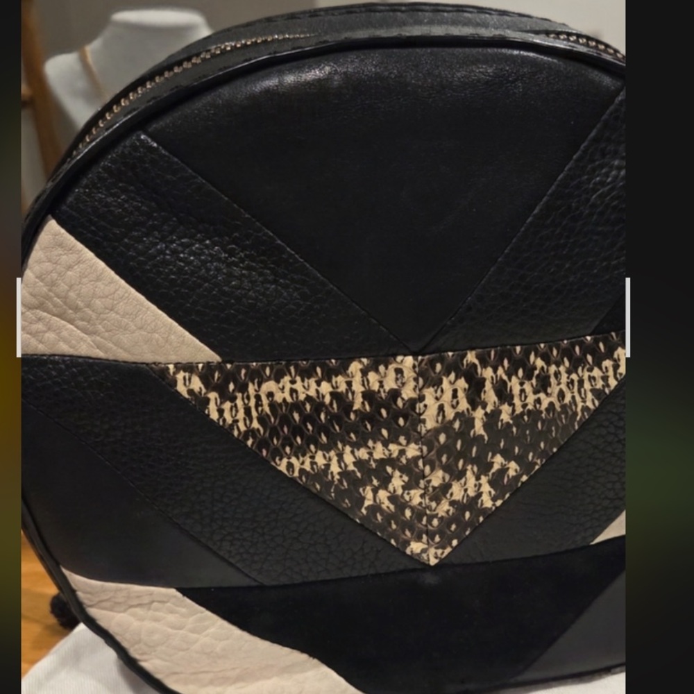 Coach 1941 Canteen Crossbody Bag With Patchwork And Snakeskin Detail - Picture 11 of 11